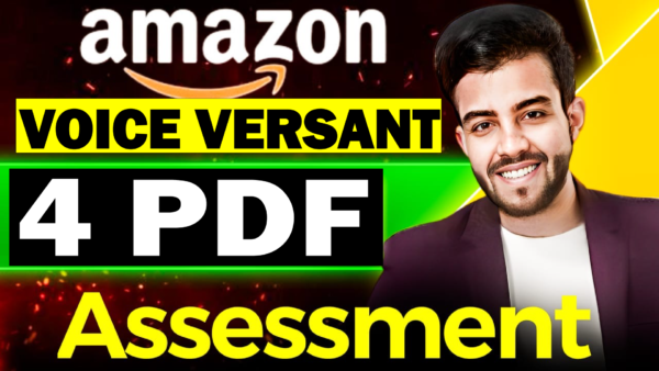 Amazon VOICE VERSANT TEST